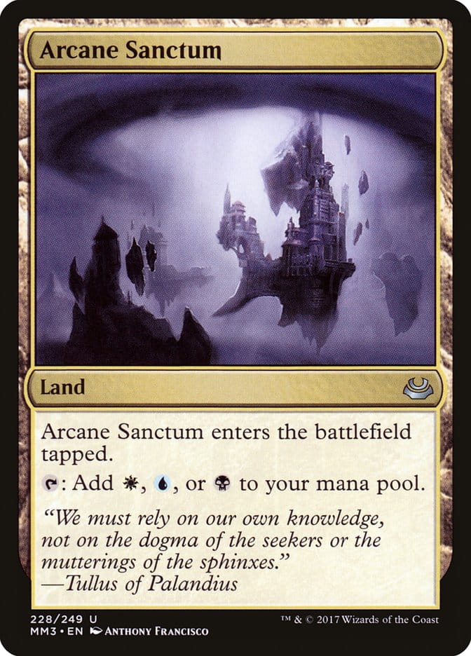 Arcane Sanctum [Modern Masters 2017] Magic: The Gathering
