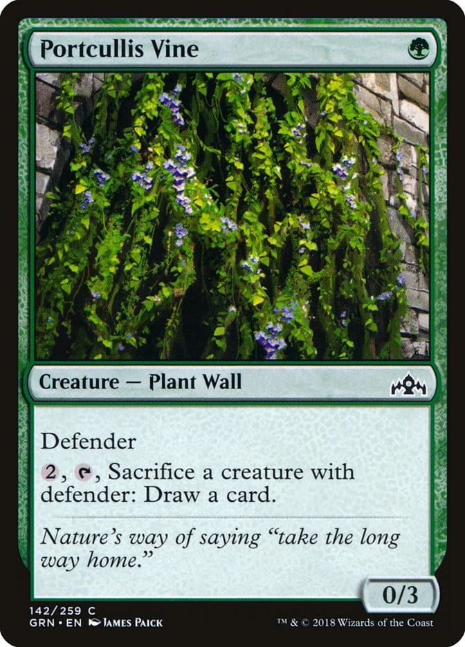 Portcullis Vine [Guilds of Ravnica] Magic: The Gathering
