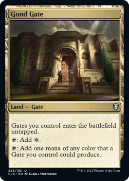 Gond Gate [Commander Legends: Battle for Baldur's Gate] Magic: The Gathering