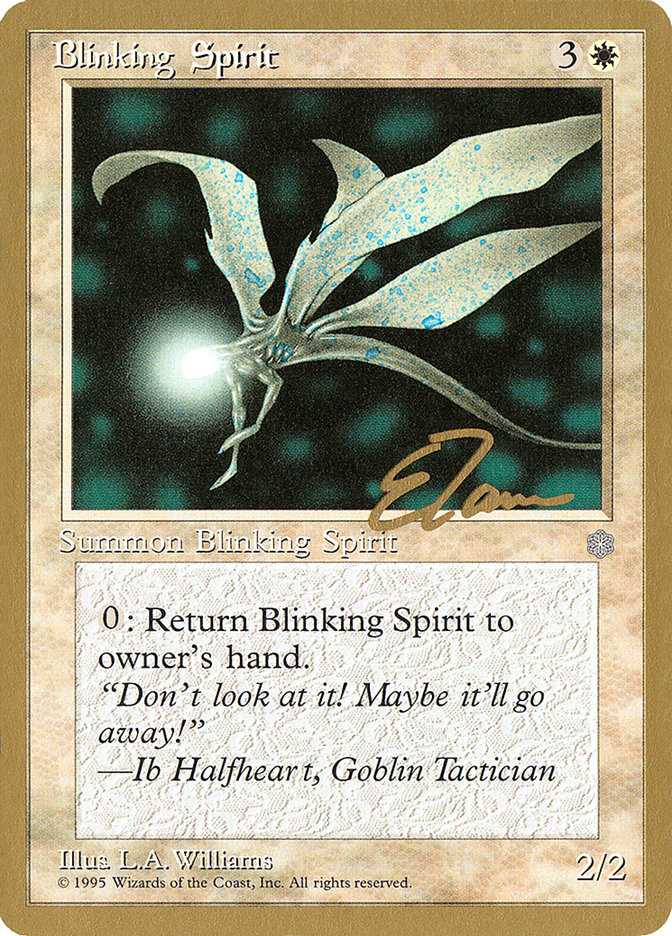 Blinking Spirit (Eric Tam) [Pro Tour Collector Set] Magic: The Gathering