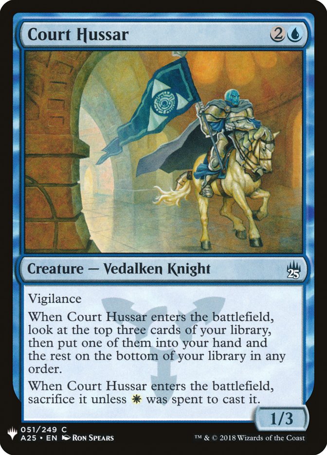 Court Hussar [Mystery Booster] Magic: The Gathering