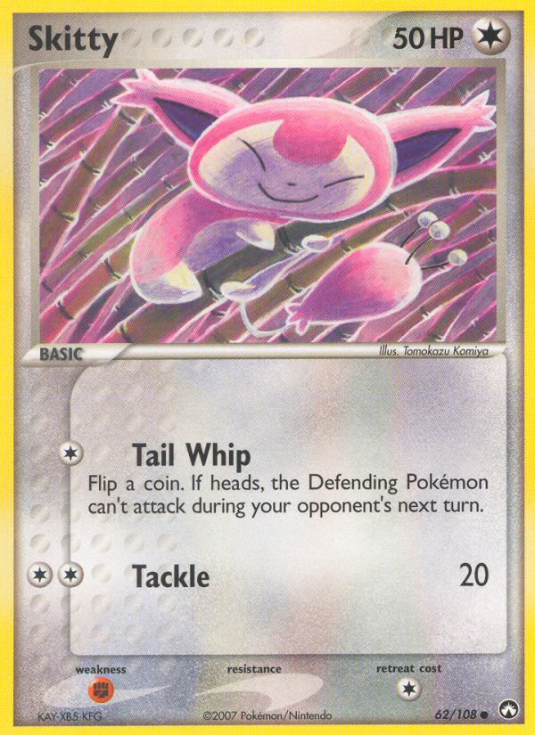 Skitty (62/108) [EX: Power Keepers] Pokémon
