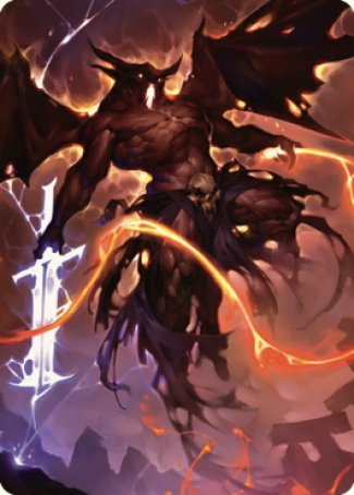 Balor Art Card [Commander Legends: Battle for Baldur's Gate Art Series] Magic: The Gathering