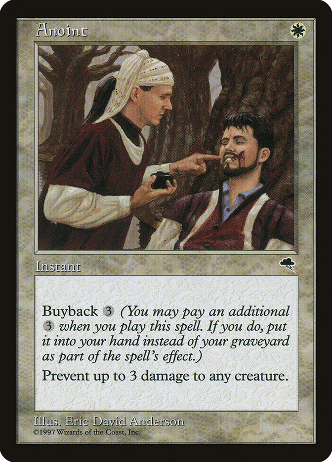 Anoint [Tempest] Magic: The Gathering