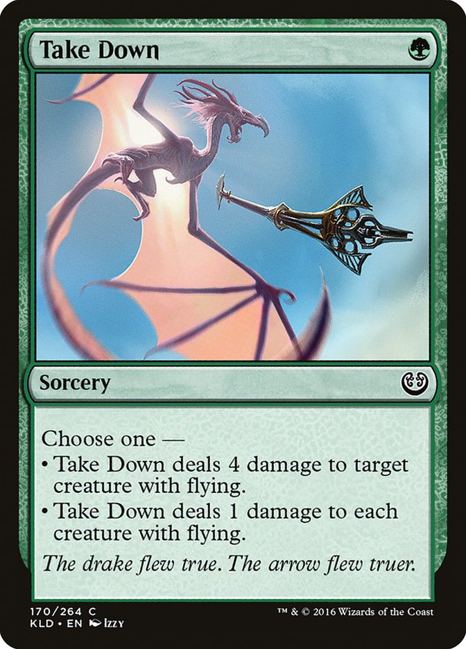 Take Down [Kaladesh] Magic: The Gathering