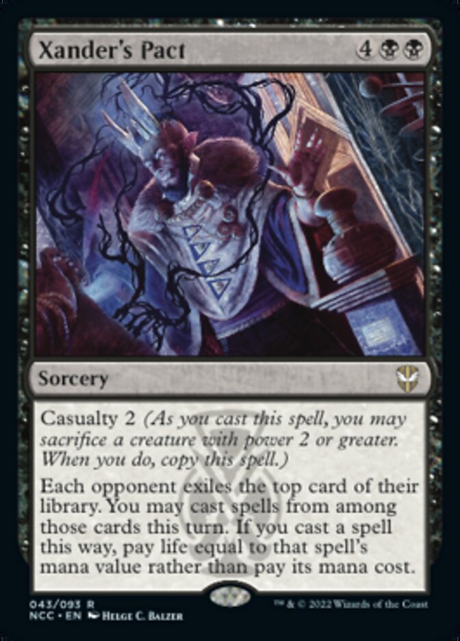 Xander's Pact [Streets of New Capenna Commander] Magic: The Gathering