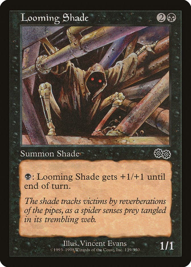 Looming Shade [Urza's Saga] Magic: The Gathering