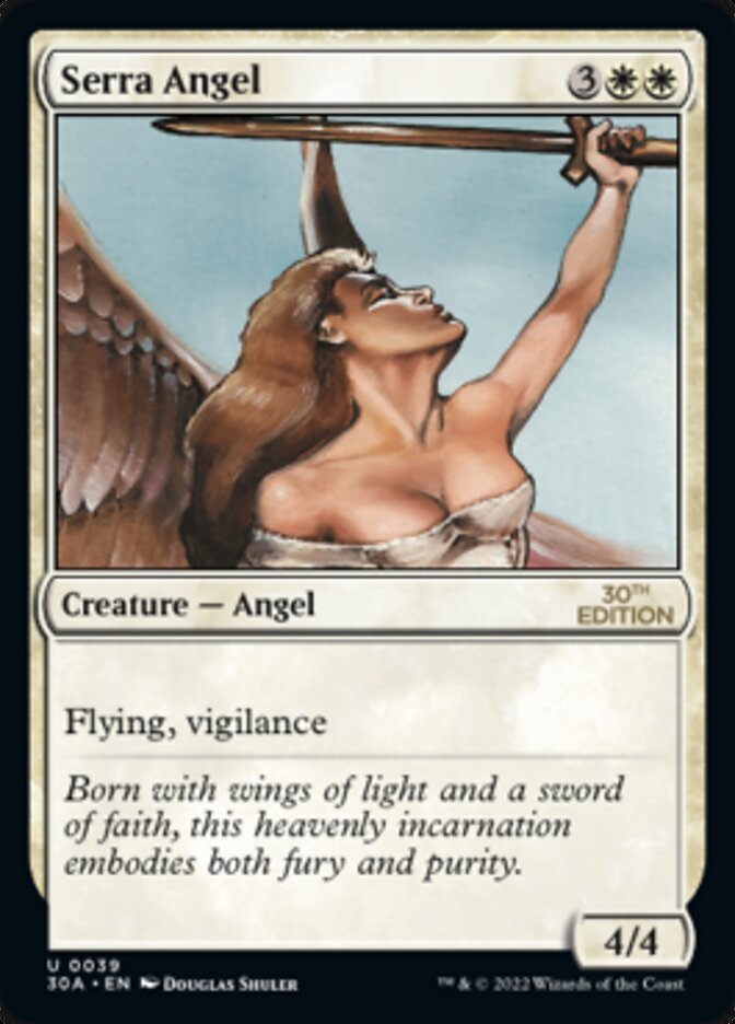 Serra Angel [30th Anniversary Edition] Magic: The Gathering