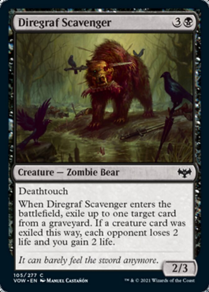 Diregraf Scavenger [Innistrad: Crimson Vow] Magic: The Gathering