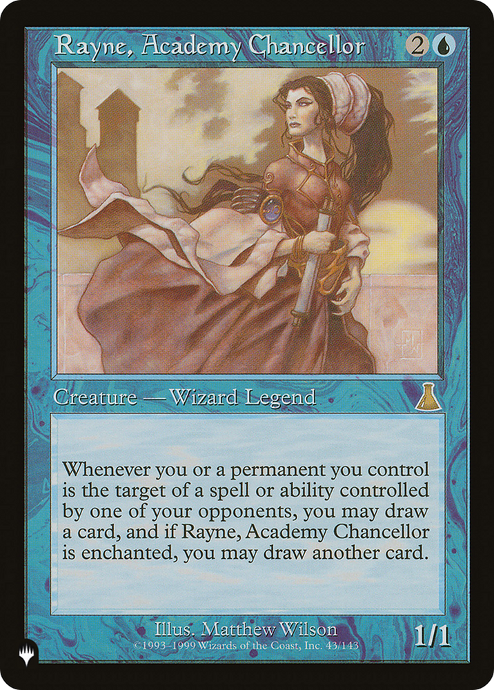 Rayne, Academy Chancellor [The List] Magic: The Gathering