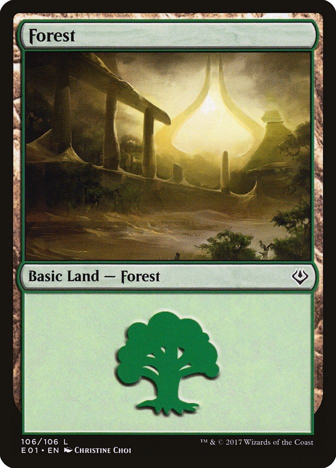 Forest (106) [Archenemy: Nicol Bolas] Magic: The Gathering