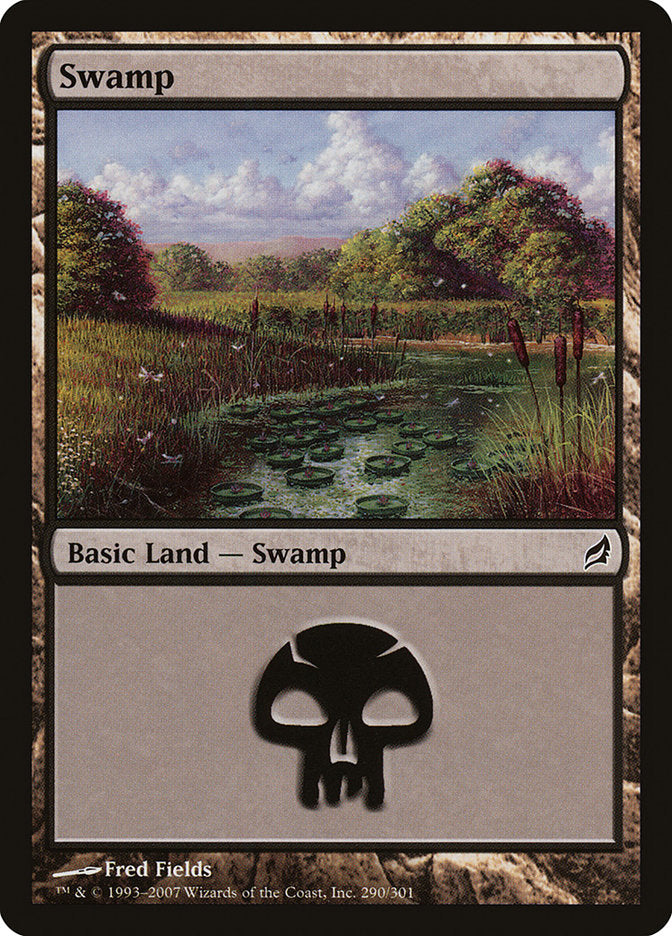 Swamp (290) [Lorwyn] Magic: The Gathering