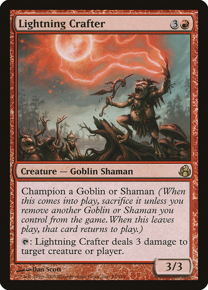 Lightning Crafter [Morningtide] Magic: The Gathering