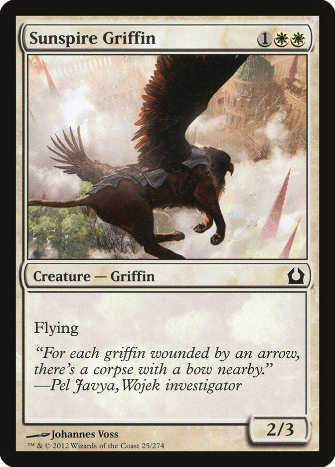 Sunspire Griffin [Return to Ravnica] Magic: The Gathering