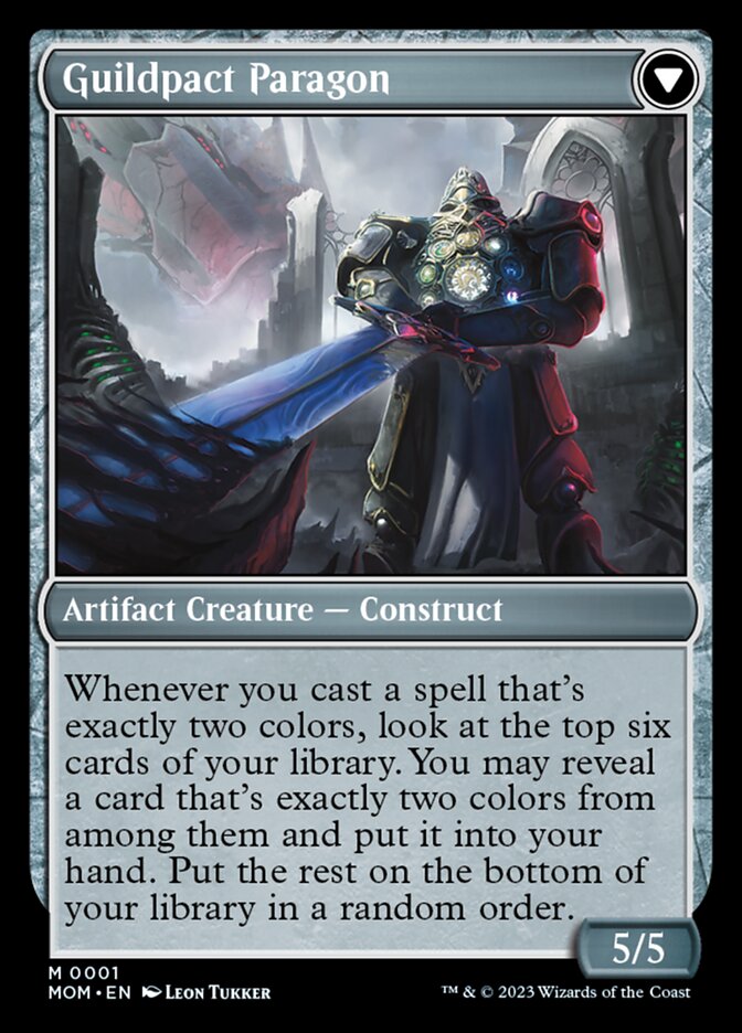 Invasion of Ravnica // Guildpact Paragon [March of the Machine] Magic: The Gathering