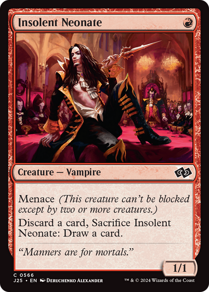 Insolent Neonate [Foundations Jumpstart] Magic: The Gathering