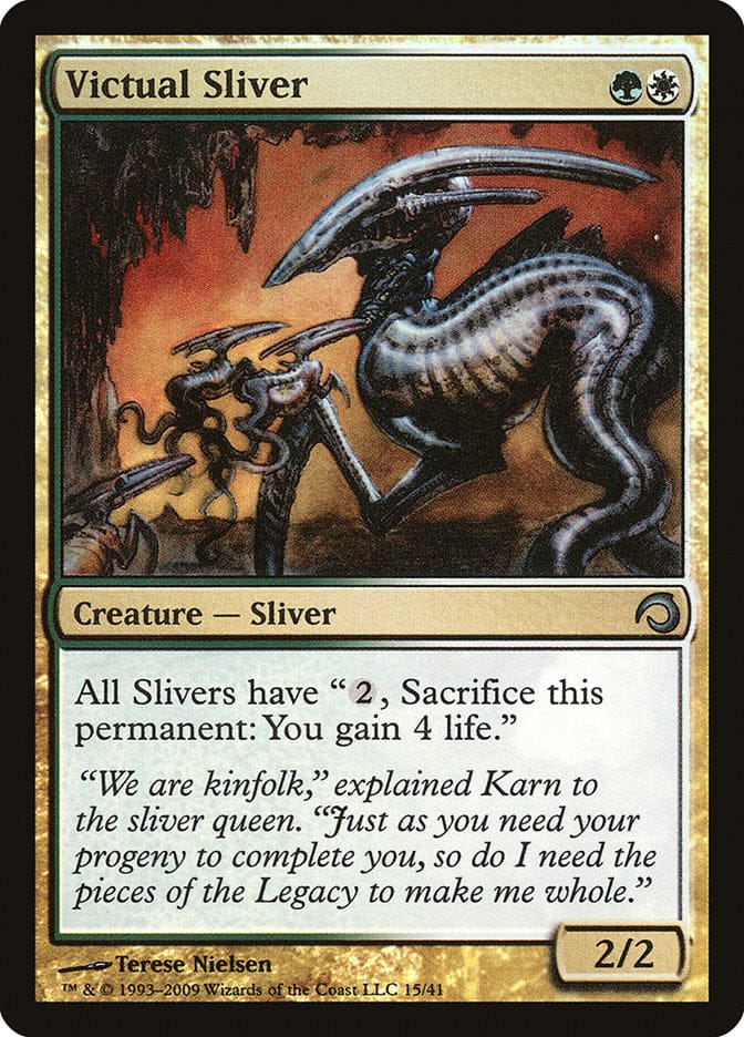 Victual Sliver [Premium Deck Series: Slivers] Magic: The Gathering