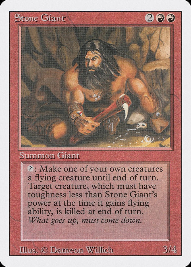 Stone Giant [Revised Edition] Magic: The Gathering