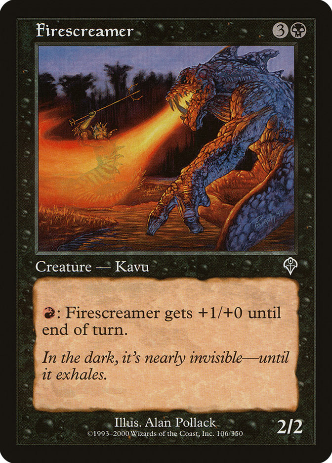 Firescreamer [Invasion] Magic: The Gathering