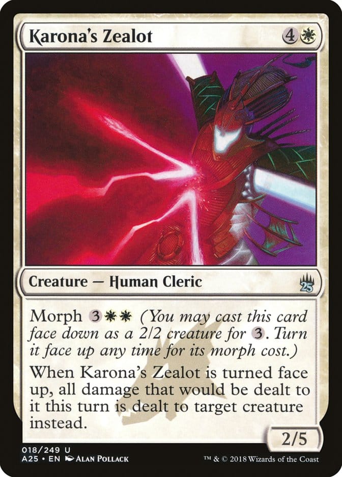 Karona's Zealot [Masters 25] Magic: The Gathering