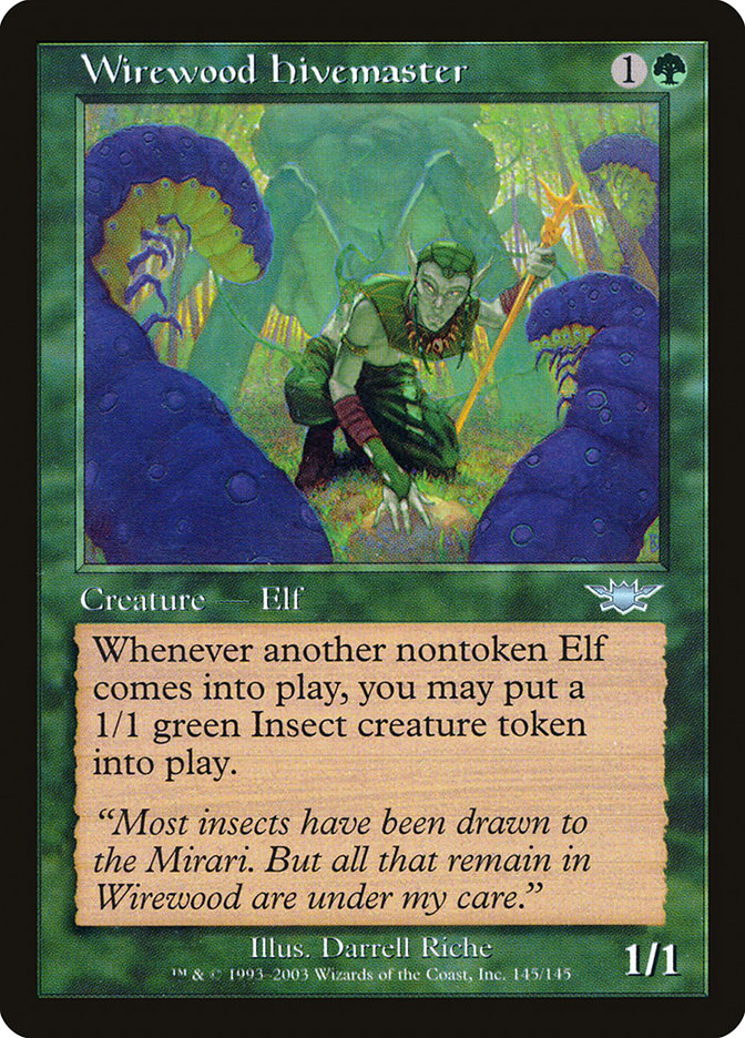 Wirewood Hivemaster [Legions] Magic: The Gathering