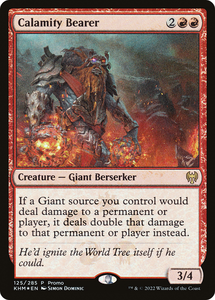 Calamity Bearer [Resale Promos] Magic: The Gathering