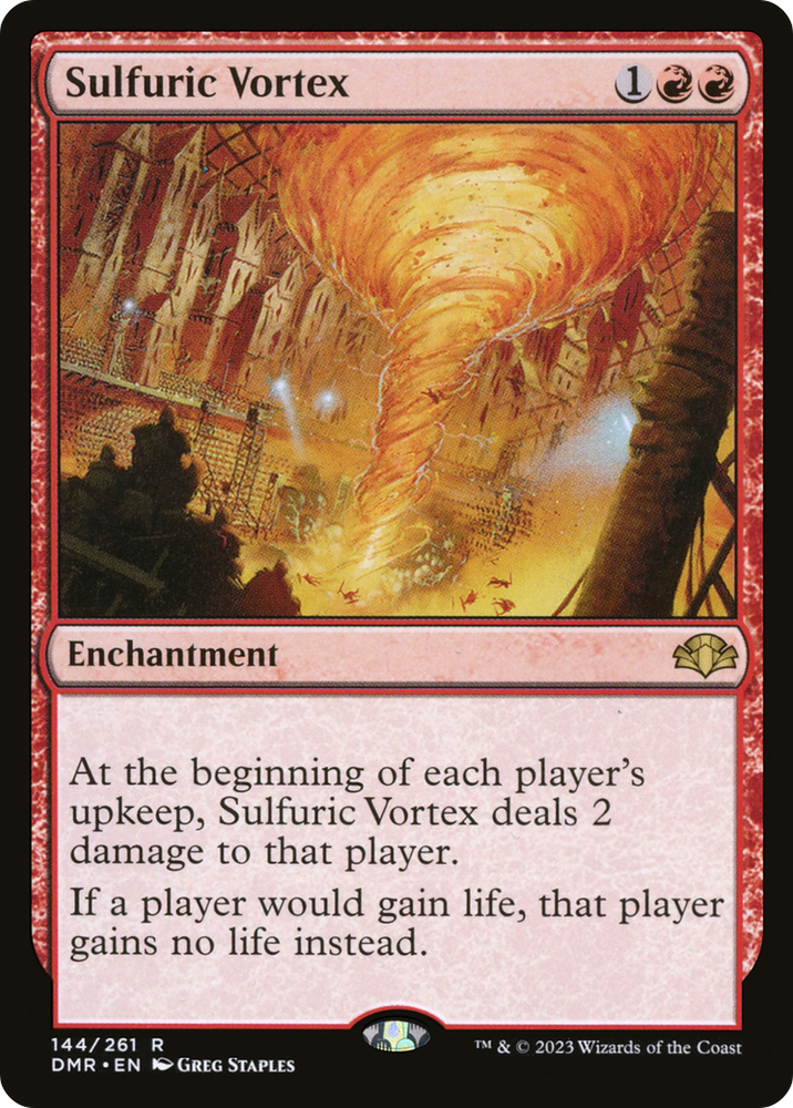 Sulfuric Vortex [Dominaria Remastered] Magic: The Gathering