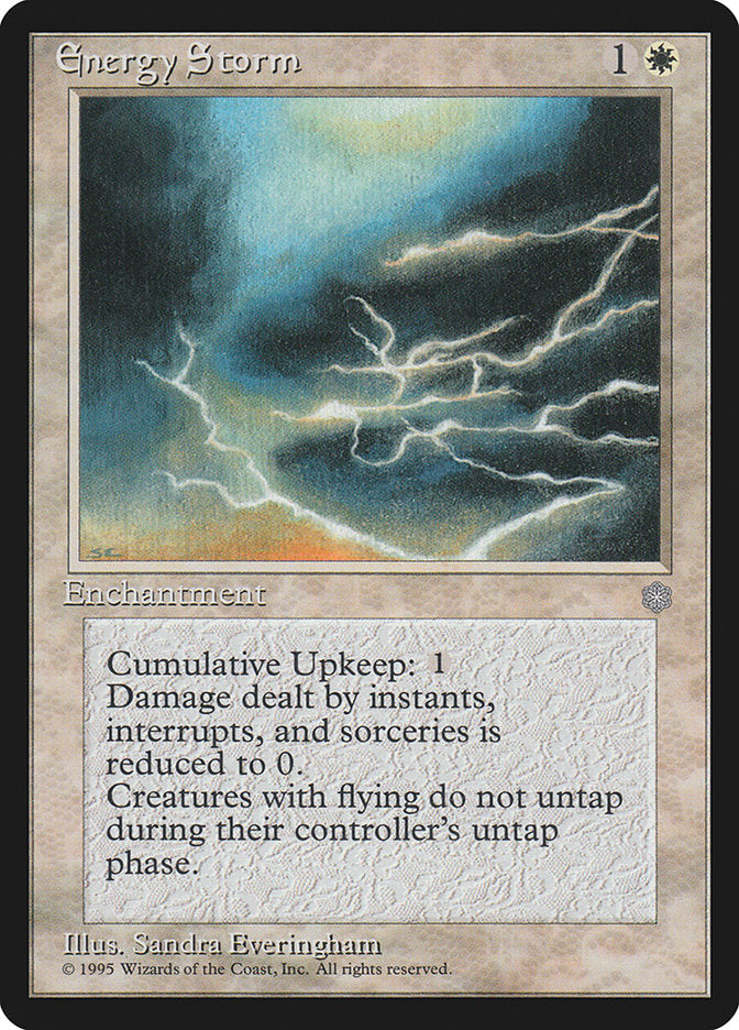 Energy Storm [Ice Age] Magic: The Gathering