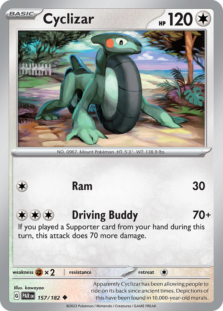 Cyclizar (157/182) [Scarlet & Violet: Paradox Rift] Pokémon