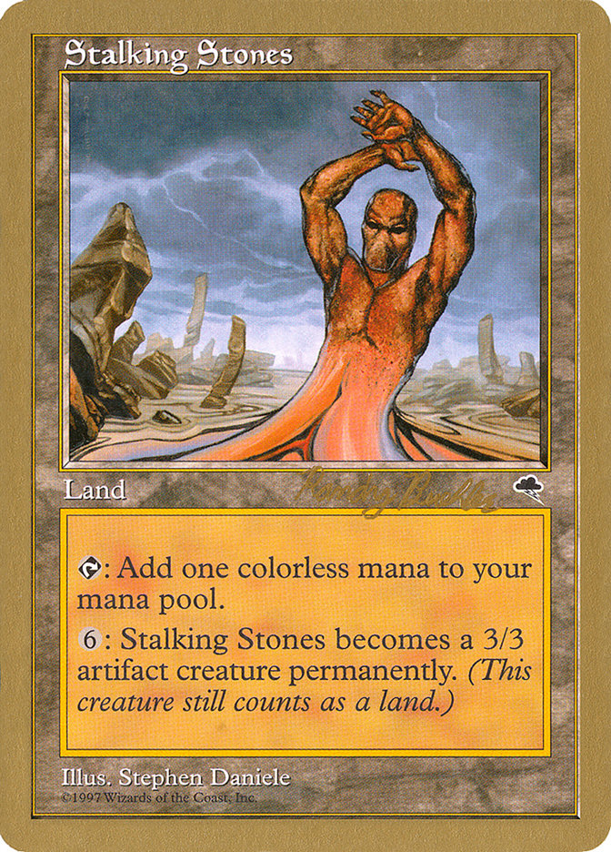 Stalking Stones (Randy Buehler) [World Championship Decks 1998] Magic: The Gathering
