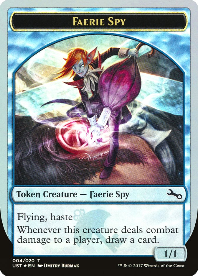Faerie Spy Token [Unstable Tokens] Magic: The Gathering