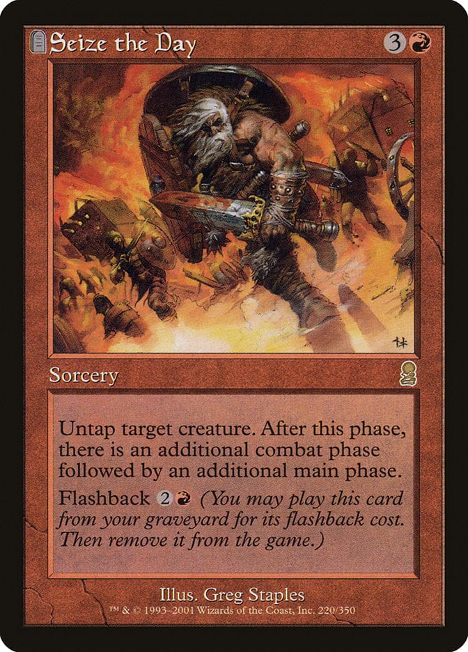 Seize the Day [Odyssey] Magic: The Gathering