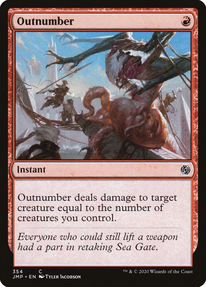 Outnumber [Jumpstart] Magic: The Gathering