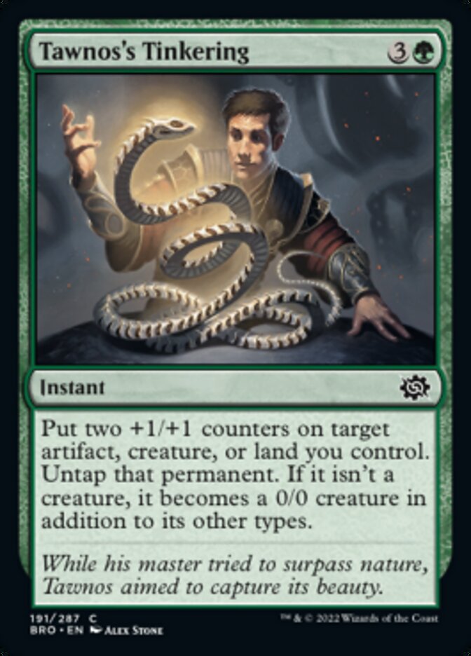 Tawnos's Tinkering [The Brothers' War] Magic: The Gathering