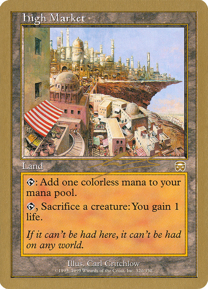 High Market (Nicolas Labarre) [World Championship Decks 2000] Magic: The Gathering