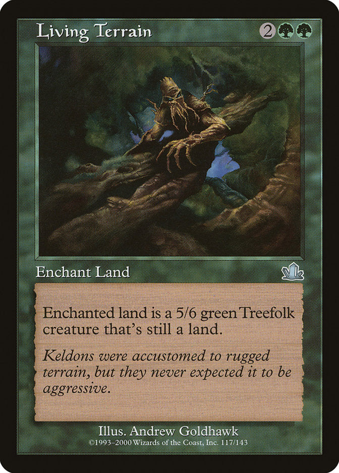 Living Terrain [Prophecy] Magic: The Gathering