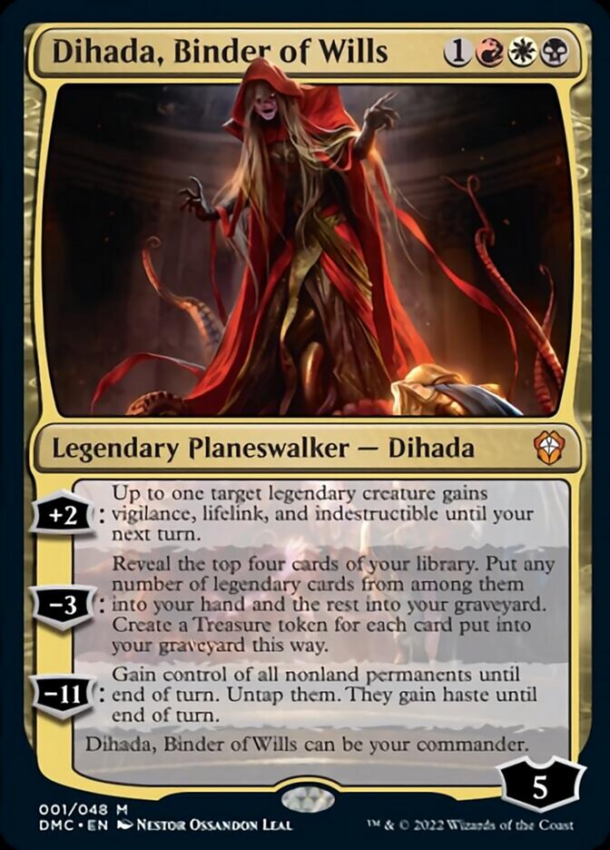 Dihada, Binder of Wills [Dominaria United Commander] Magic: The Gathering
