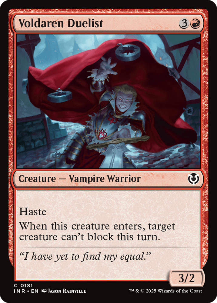 Voldaren Duelist [Innistrad Remastered] Magic: The Gathering