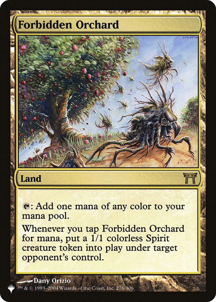 Forbidden Orchard [The List] Magic: The Gathering