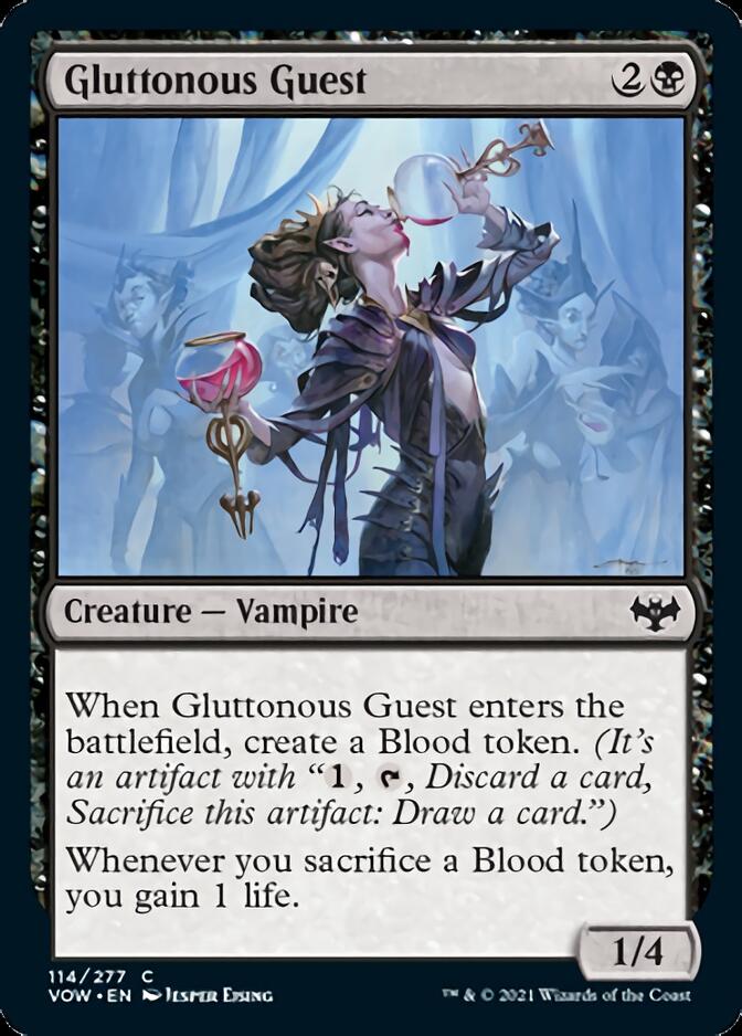 Gluttonous Guest [Innistrad: Crimson Vow] Magic: The Gathering