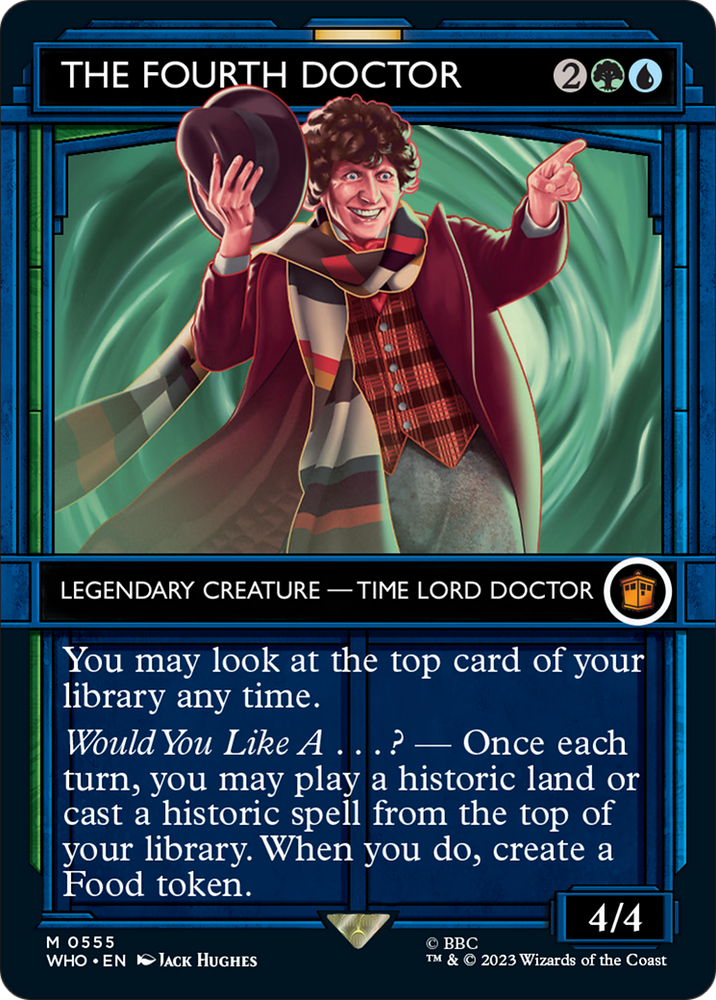The Fourth Doctor (Showcase) [Doctor Who] Magic: The Gathering