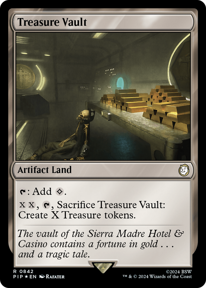 Treasure Vault (Surge Foil) [Fallout] Magic: The Gathering