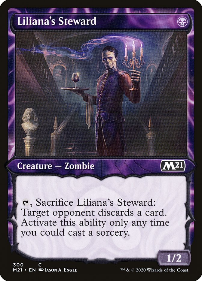 Liliana's Steward (Showcase) [Core Set 2021] Magic: The Gathering