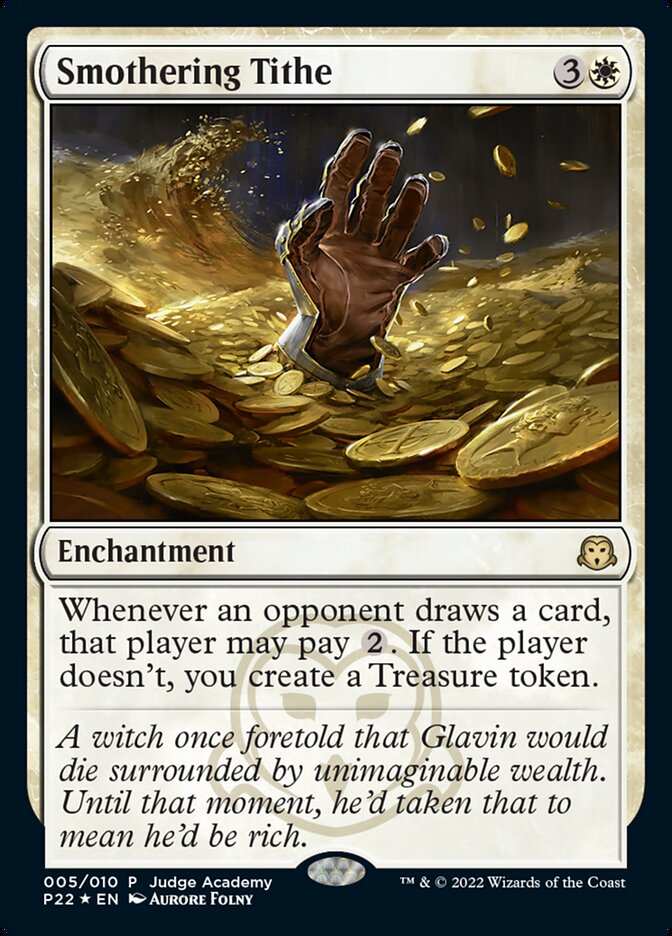 Smothering Tithe [Judge Gift Cards 2022] Magic: The Gathering