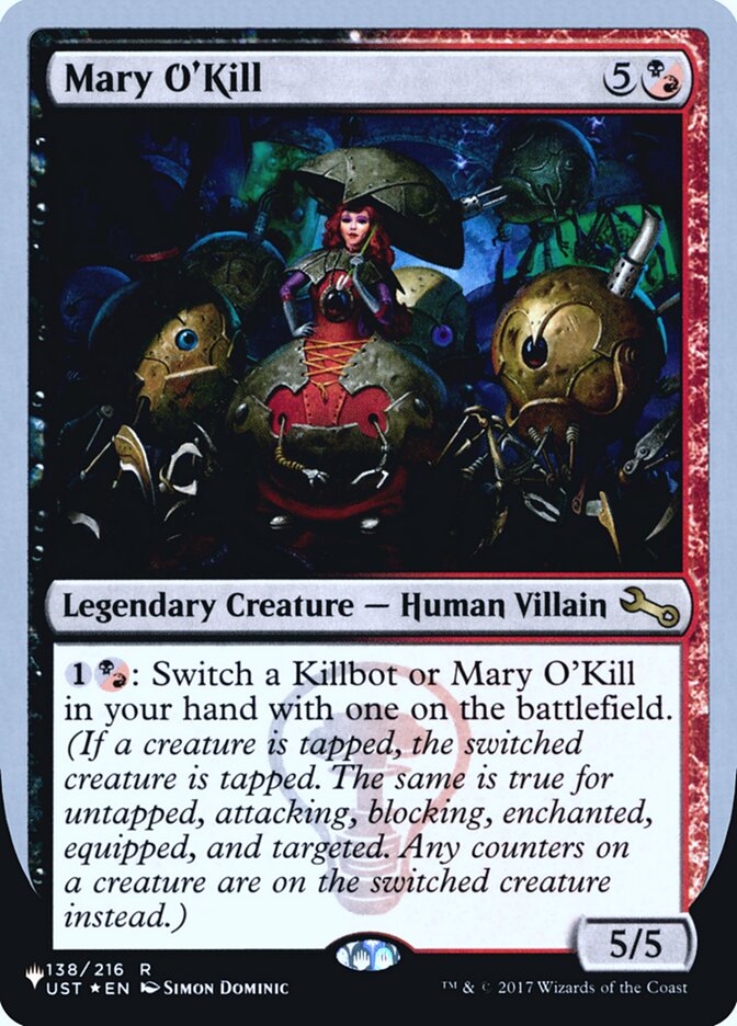 Mary O'Kill (Unfinity Foil Edition) [The List] Magic: The Gathering