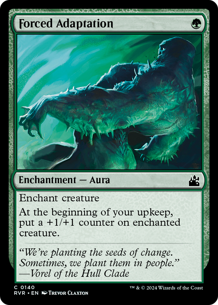 Forced Adaptation [Ravnica Remastered] Magic: The Gathering