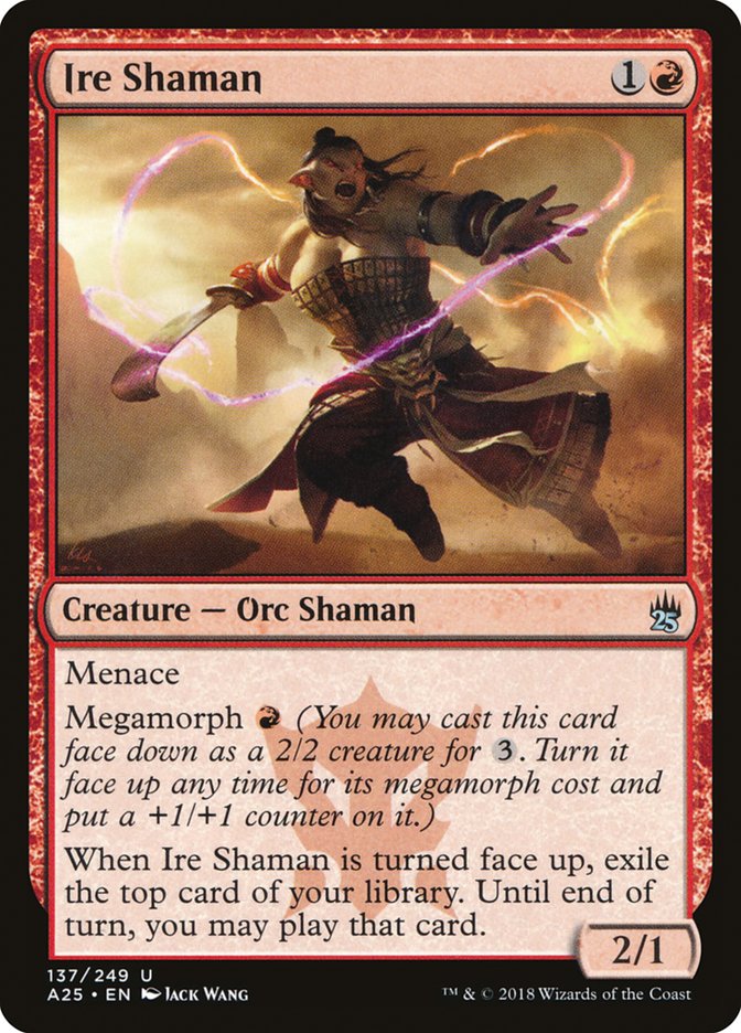 Ire Shaman [Masters 25] Magic: The Gathering
