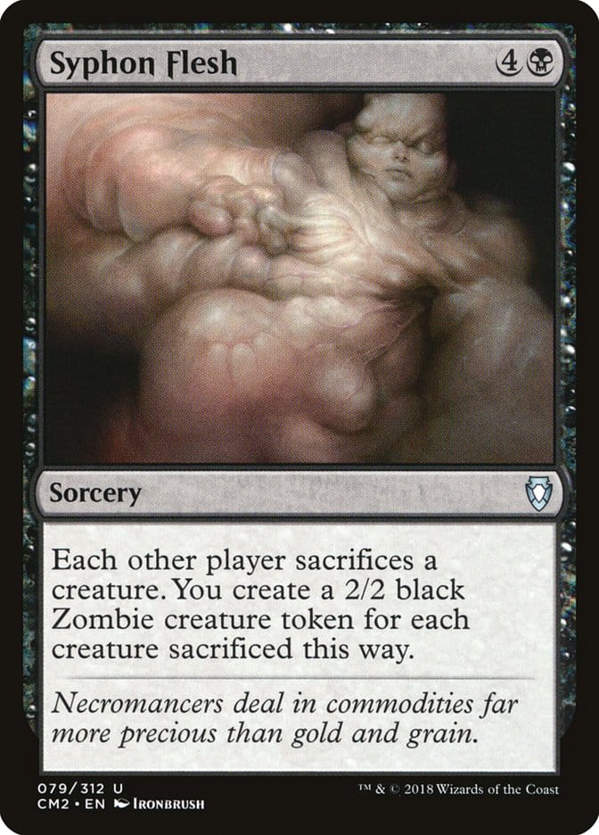 Syphon Flesh [Commander Anthology Volume II] Magic: The Gathering
