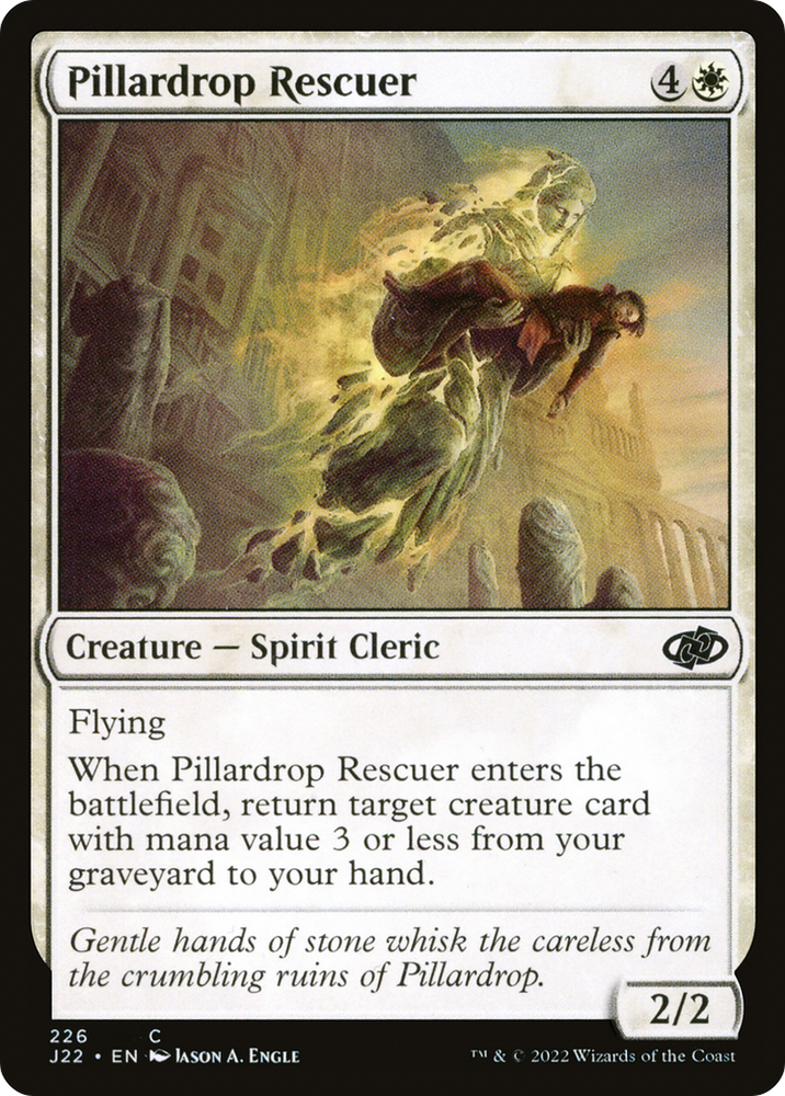 Pillardrop Rescuer [Jumpstart 2022] Magic: The Gathering