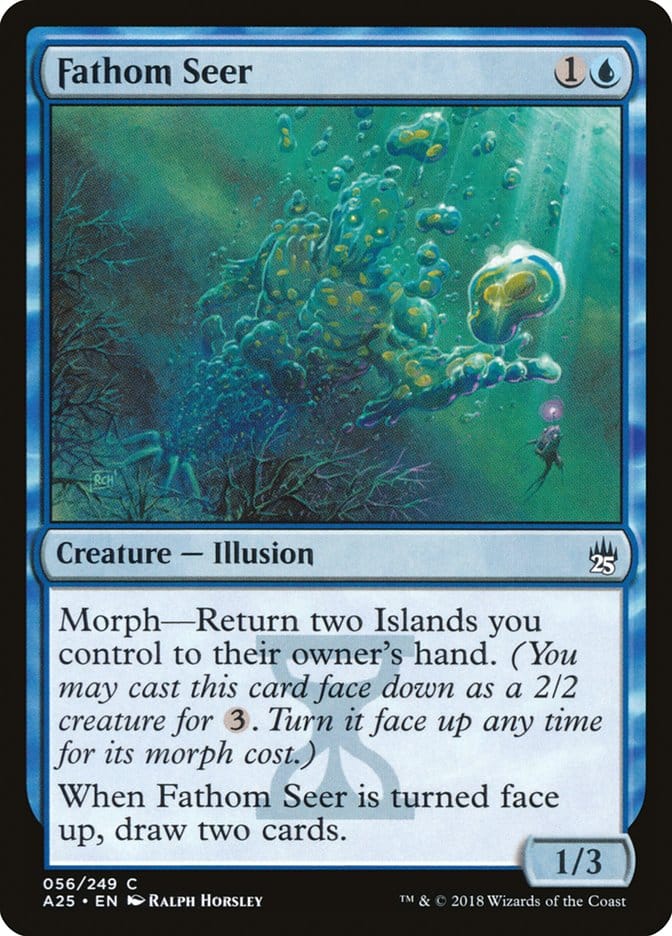Fathom Seer [Masters 25] Magic: The Gathering